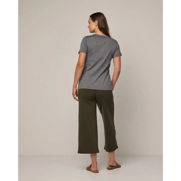 New w/ Tags Sans Pareille Charcoal Sweater w/ Xtra-Fine Merino Wool Size Large - Picture 2 of 8